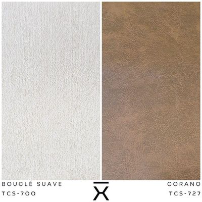 Cama King Pés Ferro Otto Com Cabeceira Roma Corano Caramelo Bouclé Off White - Nexta Casa