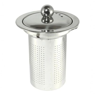 Chaleira Vidro Infusor Inox Bule 500ml Cha Cafe Coador Jarra
