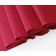 Caminho de Mesa Rosa Liso com Babados Duplos para Decoração de Casa, Casamento, Festa e Feriado - Vargottam 35,56 Cm (L) × 182,88 Cm (C) / Rosa