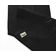Tecido Slub de Algodão Preto para Decoração de Casa, Caminho de Mesa com Babado - Vargottam 35,56 Cm (L) × 335,28 Cm (C) / Preto