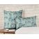 Capas de Almofada Luxuosas Estampadas Tema Azul, Capas Decorativas e Capa para Almofada de Sofá - Vargottam 45,72 Cm × 45,72 Cm – Quadrado / Azul