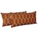 Capa de Almofada Lombar em Poliéster Interno/Externo, Impermeável e Resistente às Intempéries, Retangular para Móveis de Pátio - Vargottam 40,46 Cm × 60,96 Cm / Laranja