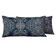 Capa Lombar em Poliéster para Uso Interno/Externo, À Prova D'Água, Retangular para Almofada de Pátio - Vargottam 30,48 Cm × 45,72 Cm / Azul