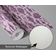Papel de Parede Vinílico Autoadesivo Mosaico de Peixes do Oceano Roxo Removível para Banheiro, Lavanderia e Closet - S4Sassy 63,5 cm (L) × 609,6 cm (C) / Roxo - Vinil Texturizado