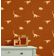 Papel de Parede Estampa Dinossauro Marrom, Vinílico Liso Autoadesivo, Wallwrap, DIY Fácil para Quarto Infantil e Brinquedoteca - S4Sassy 63,5 cm (L) × 609,6 cm (C) / Marrom - Vinil Texturizado
