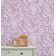 Papel de Parede Floral Paisley Estilo Asiático, Vinil Autoadesivo Decorativo, Fácil Aplicação para Quarto e Sala, Rosa - S4Sassy 63,5 cm (L) × 152,4 cm (C) / Rosa - Vinil Texturizado