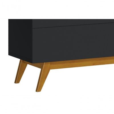Rack Classic 2g 1.4 Preto - Imcal Móveis