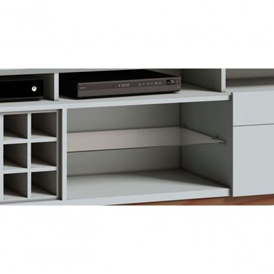 Rack Classic +ad 1.8 Branco Acetinado - Imcal Móveis