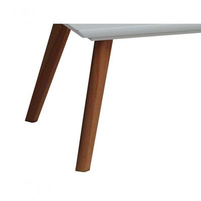 Mesa De Centro Classic Branco Acetinado - Imcal Móveis