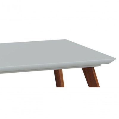 Mesa De Centro Classic Branco Acetinado - Imcal Móveis