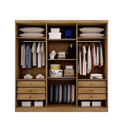 Guarda Roupa Casal 6 Portas 6 Gav New Vértice Novo Horizonte