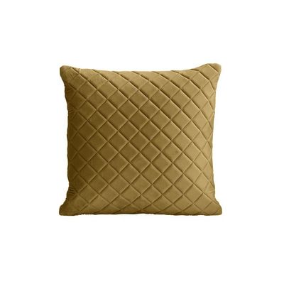Almofadas Tressê Decorativas 40x40cm Veludo - Nexta Casa Cor Mostarda