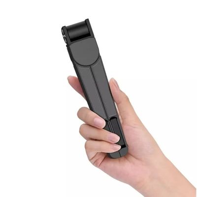 Suporte Multifuncional para Celular Notebook Tablet de Mesa Universal Ergonômico Ajustável com Base Dobrável Único / Preto