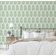 Papel Contact Vinílico Autoadesivo Folha de Palmeira Chique, À Prova D'Água, Removível para Quartos, Salas e Armários - S4Sassy 63,5 cm (L) × 304,8 cm (C) / Verde - Vinil Texturizado