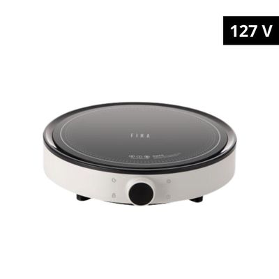 Fogão De Indução Fika 1200W Pérola 110V