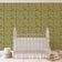 Vinil Autoadesivo Trepadeiras de Rosas Verde Impermeável Removível, Estilo Asiático, para Quartos/Sala/Locação/Armários - S4Sassy 63,5 cm (L) × 304,8 cm (C) / Verde - Vinil Liso