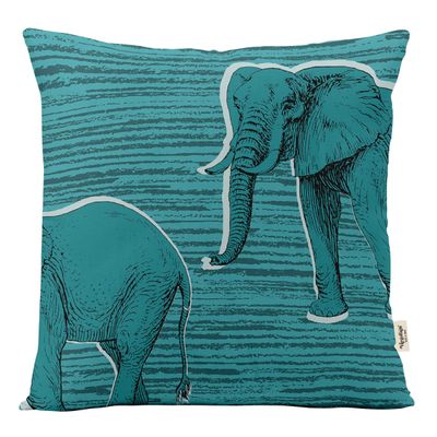 Capa de Almofada Estampada Tema Azul, Capas Decorativas para Almofadas - Vargottam 30,48 Cm × 60,96 Cm – Retangular / Azul