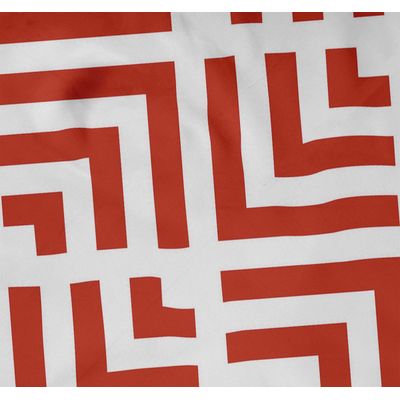 Toalha de Mesa Impermeável para Uso Interno/Externo para Pátio  Capa de Mesa Primavera/Verão para Jardim/Churrasco/Piquenique - Vargottam 147,32 Cm × 304,8 Cm – Com Furo Para Guarda-Sol / Vermelho