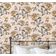 Papel de Parede Vinílico Autoadesivo Removível, Estampa Esboço de Peônia Chic Bege para Banheiro e Lavanderia - S4Sassy 63,5 cm (L) × 152,4 cm (C) / Bege - Vinil Liso