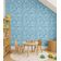 Papel de Parede Autoadesivo Decorativo para Quarto Infantil, Ondulações Oceânicas Azuis, Vinil à Prova d'Água, Removível - S4Sassy 63,5 cm (L) × 304,8 cm (C) / Azul - Vinil Texturizado