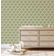 Papel de Parede Autoadesivo Mural com Estampa Botânica Verde em Arco, Papel Contact Removível para Paredes, Entrada e Escritório - S4sassy 63,5 cm (L) × 304,8 cm (C) / Verde - Vinil Texturizado