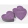 Etiqueta de Papel para Lembrancinha de Casamento 'Abraços e Beijos' com Foil para Artesanato - Inkdotpot 50 Etiquetas Metalizadas / Roxo - Prata