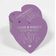 Etiqueta de Papel para Lembrancinha de Casamento 'Abraços e Beijos' com Foil para Artesanato - Inkdotpot 50 Etiquetas Metalizadas / Roxo - Prata