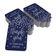 Etiquetas de Papel para Lembrancinha de Aniversário 'Thank You For Celebrating With Me' em Foil para Pendurar - Inkdotpot 50 Etiquetas Metalizadas / Azul - Prata