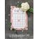50 Cartões Florais Quadrados em Branco para Chá de Noiva e Despedida de Solteira, Jogo Vestido de Noiva e Ideias de Presente - Inkdotpot 12,7 Cm × 17,78 Cm / Branco - Bingo da Noiva