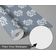 Papel de Parede Floral Étnico Estilo Asiático Autoadesivo, Envoltório Decorativo DIY Para Quarto e Sala - Cinza - S4Sassy 63,5 cm (L) × 914,4 cm (C) / Cinza - Vinil Liso
