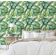 Papel de Parede Tropical Folhas de Monstera Verde, Vinil Autoadesivo, Revestimento Decorativo Fácil DIY para Quarto e Sala - S4Sassy 63,5 cm (L) × 914,4 cm (C) / Verde - Vinil Texturizado