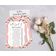 50 Cartões Florais Quadrados em Branco para Chá de Noiva e Despedida de Solteira, Jogo Vestido de Noiva e Ideias de Presente - Inkdotpot 12,7 Cm × 17,78 Cm / Branco - Ele Disse, Ela Disse