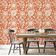 Papel de Parede Autoadesivo Boho, Estampa Floral Paisley, Contato Vinílico Impermeável Rosa, Removível Ideal para Inquilinos - S4Sassy 63,5 cm (L) × 304,8 cm (C) / Rosa - Vinil Liso