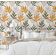 Papel de Parede Contorno de Folha Amarela - Botânico Moderno, Vinil Autoadesivo, Decoração DIY Fácil para Quarto e Sala - S4Sassy 63,5 cm (L) × 914,4 cm (C) / Amarelo - Vinil Liso