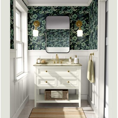 Papel de Parede Autoadesivo e Removível Folhas de Outono Verde, Mural Instantâneo para Quarto, Banheiro, Lavanderia e Closet - S4Sassy 63,5 cm (L) × 304,8 cm (C) / Verde - Vinil Texturizado