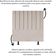 Cabeceira Estofada Cama Box Casal 140 Cm Sophia Carla Suede Cor:bege