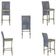 Mesa Bistrô E 2 Banquetas Roma Fendi Corda Estofado 7 Trama Prata