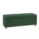 Canto Alemão Recamier Bau + Painel Madri 140cm Veludo Verde - Inova Decor