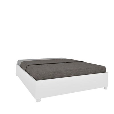 Cama Box Casal - Mônaco-neve - Tcil Móveis