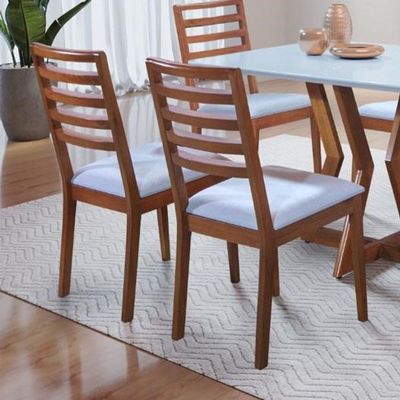 Cadeiras Para Mesa De Jantar Estofada - Valença - Art Salas