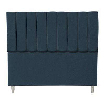 Cabeceira Queen 1,60m Holanda Suede - Pallazio Cor Azul Marinho