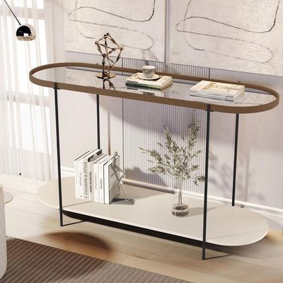 Buffet Aparador Alamanda Castanho Com Off White Pe Preto - Moveis Jb