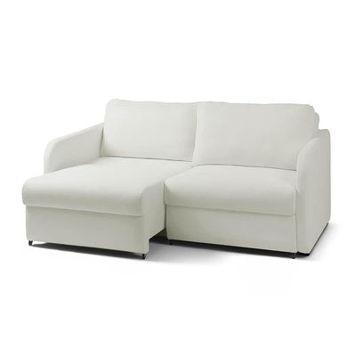 Sofá Retrátil Reclinável 4 Lugares 236cm Amsterdã Suede K01 - D'rossi Bege