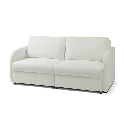 Sofá Retrátil Reclinável 4 Lugares 236cm Amsterdã Suede K01 - D'rossi Bege