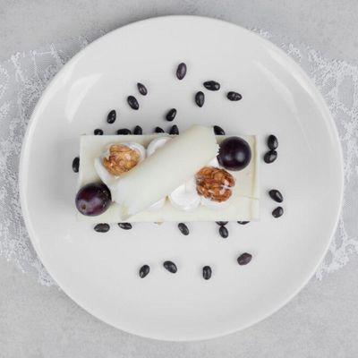 Jogo 6 Pratos Sobremesa Cerâmica Coup Branco Liso Alleanza 21cm