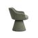 Cadeira De Mesa De Jantar Jade Base Cone Linho Verde - Nexta Casa
