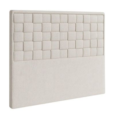 Cabeceira Cama Box Casal King 195 Cm Madri Linho Cru - Nexta Casa