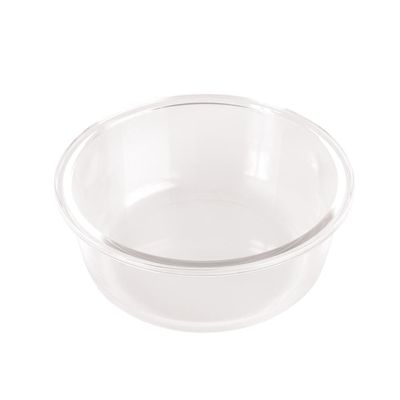 Pote Refratário Redondo com Tampa Preta 950ml