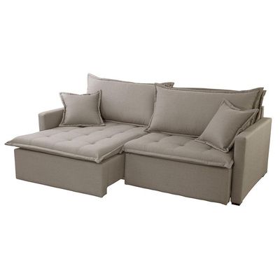 Sofá Cama Flora 02 Módulos De 100cm Br 15cm Meu Sofá Online B002 Veludo Capuccino