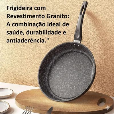Frigideira Carbonstone N20 Antiaderente Aço Inox N20 para Uso Diário na Cozinha